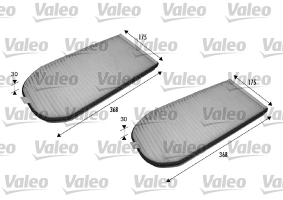 Фильтр, воздух во внутренном пространстве - 698838 VALEO