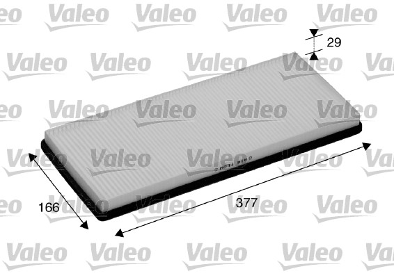 Filter, interior air - 698840 VALEO