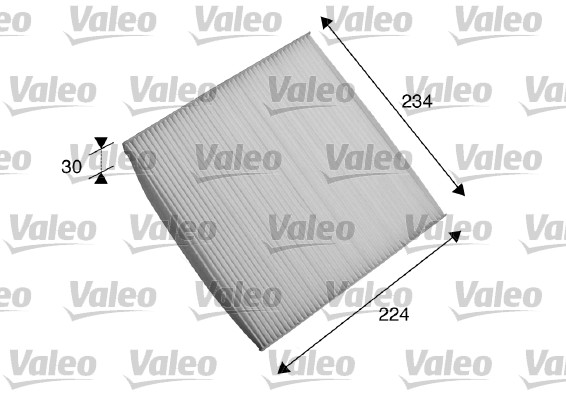 filtras, salono oras - 698868 VALEO