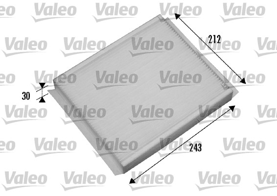 Filter, interior air - 698876 VALEO