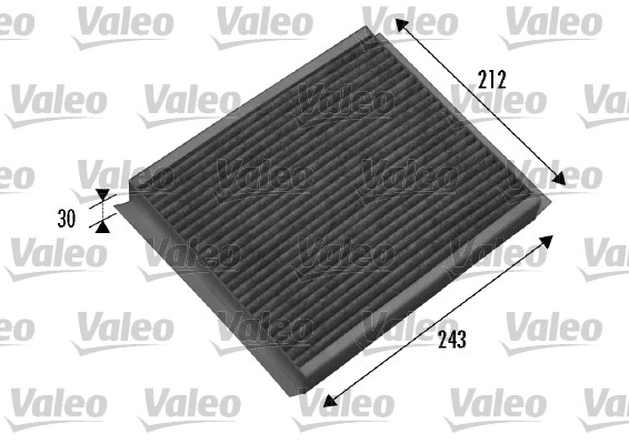 Filter, interior air - 698877 VALEO