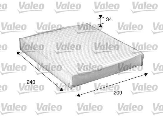 Filtro, Aria abitacolo - 698882 VALEO