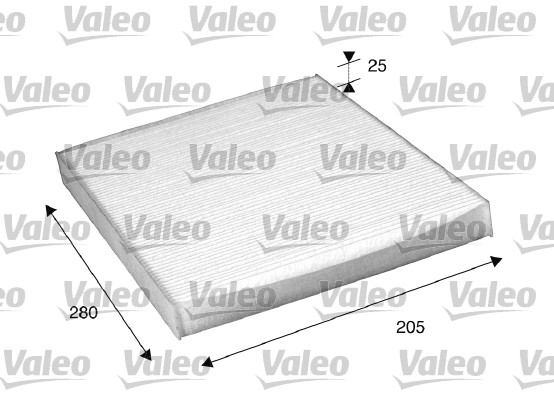 Filter, interior air - 698885 VALEO