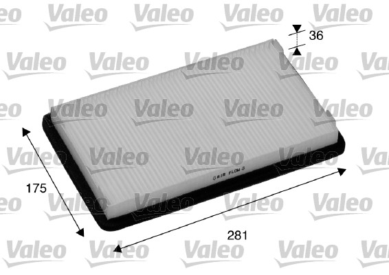 Filtro, Aria abitacolo - 698893 VALEO