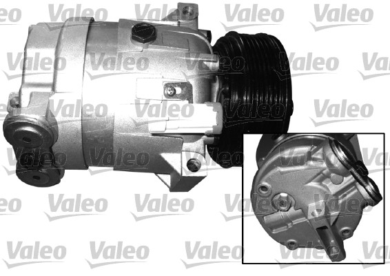 Компрессор, кондиционер - 699102 VALEO