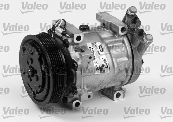 Compressor, air conditioning - 699107 VALEO