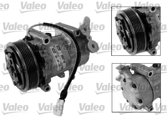 Compressor, air conditioning - 699216 VALEO