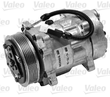 Compressor, air conditioning - 699236 VALEO