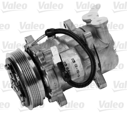 Compressor, air conditioning - 699237 VALEO