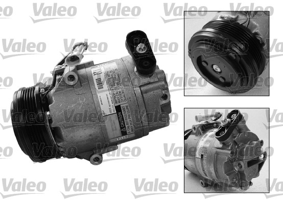 Compressor, air conditioning - 699270 VALEO