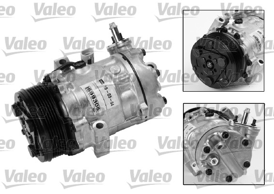Compressor, air conditioning - 699306 VALEO
