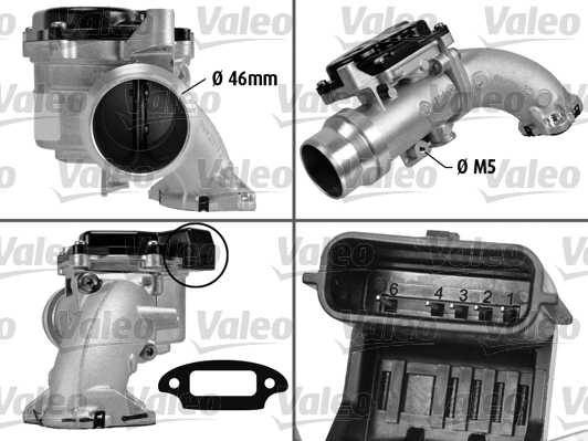Corpo farfallato - 700429 VALEO