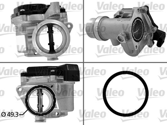 Corpo farfallato - 700450 VALEO