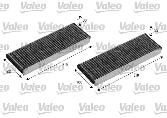 Filtro, Aria abitacolo - 715501 VALEO