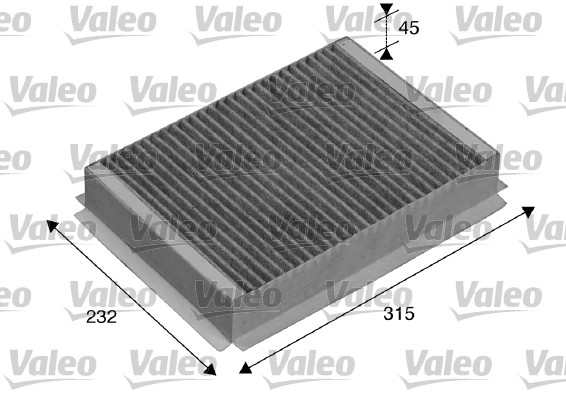 Filtro, Aria abitacolo - 715505 VALEO