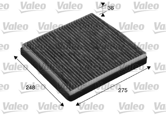 Filter, interior air - 715512 VALEO