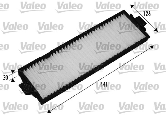 filtras, salono oras - 715514 VALEO