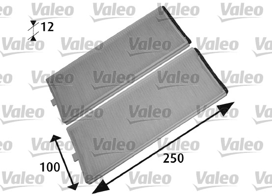 Filter, interior air - 715525 VALEO