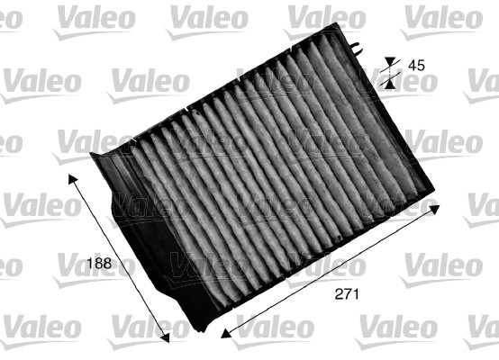 Filter, interior air - 715539 VALEO