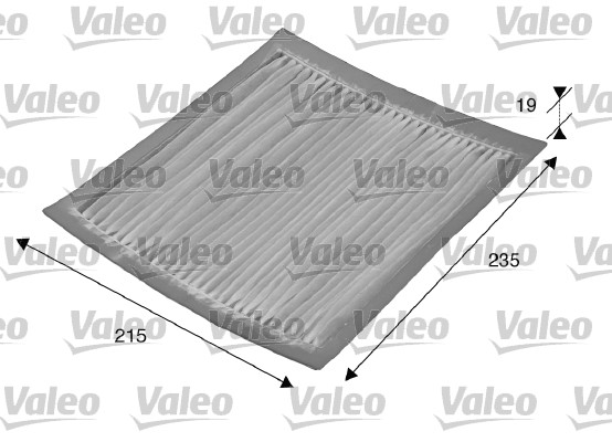 filtras, salono oras - 715542 VALEO