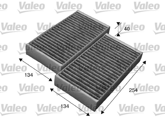 Filtro, Aria abitacolo - 715544 VALEO