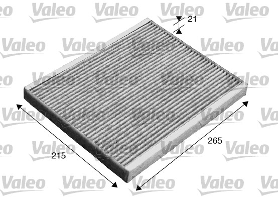 Filter, interior air - 715553 VALEO
