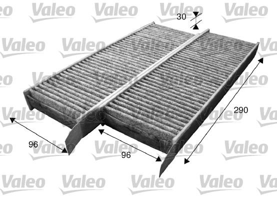 Filter, interior air - 715555 VALEO