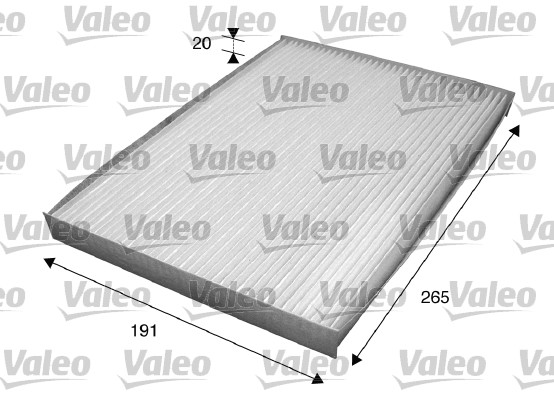 Filter, interior air - 715559 VALEO
