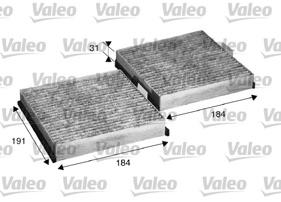 Filtro, Aria abitacolo - 715568 VALEO
