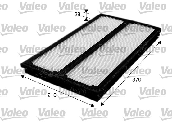 Filter, interior air - 715577 VALEO