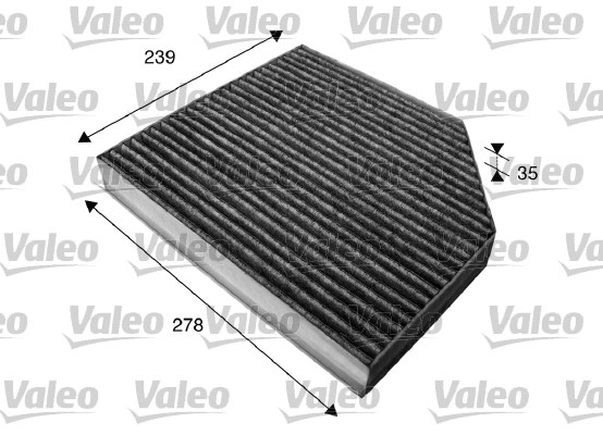 Filter, interior air - 715580 VALEO