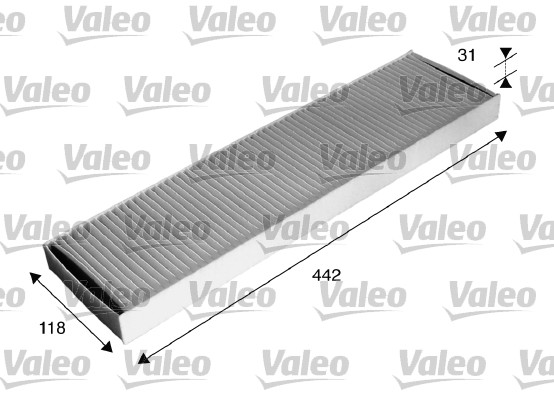 Filter, interior air - 715585 VALEO