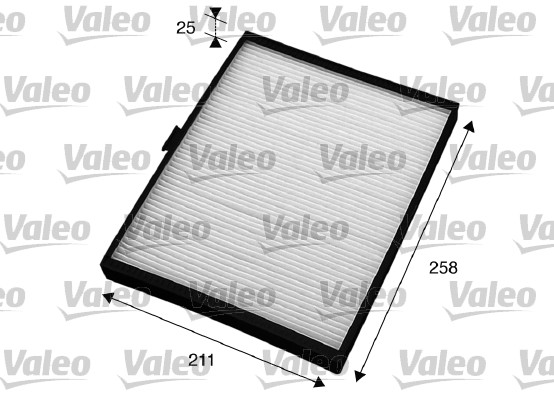 Filter, interior air - 715591 VALEO