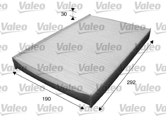 Filter, interior air - 715595 VALEO