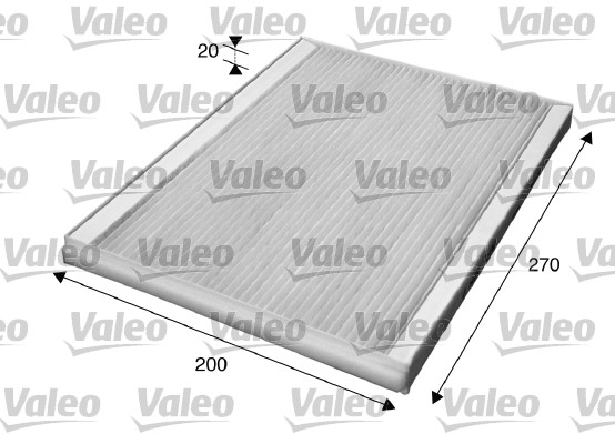 Filter, interior air - 715609 VALEO