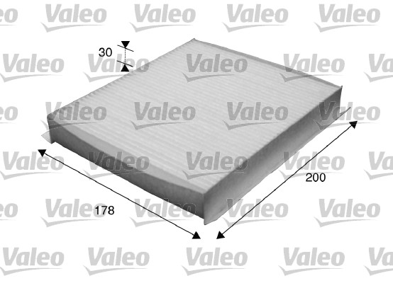 Filter, interior air - 715616 VALEO