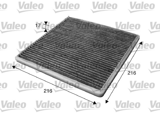 Filter, interior air - 715619 VALEO