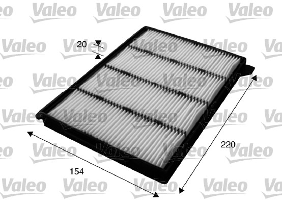 Filter, interior air - 715626 VALEO
