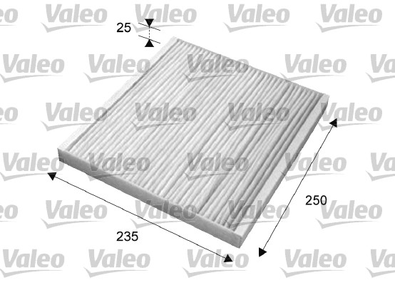 Filter, interior air - 715636 VALEO