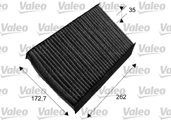 Filter, interior air - 715647 VALEO