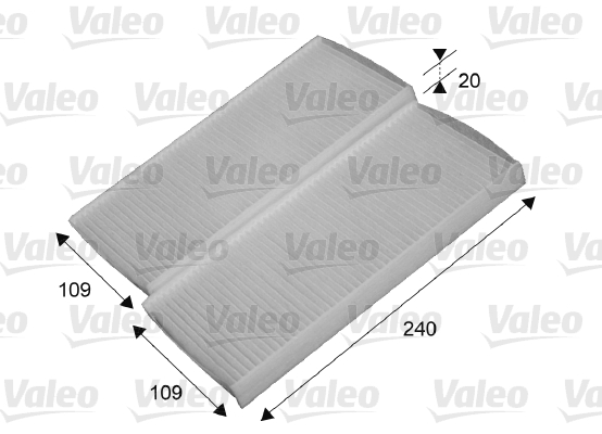 Filter, Innenraumluft - 715649 VALEO