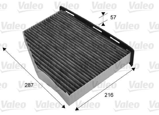 filtras, salono oras - 715665 VALEO