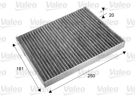filtras, salono oras - 715667 VALEO