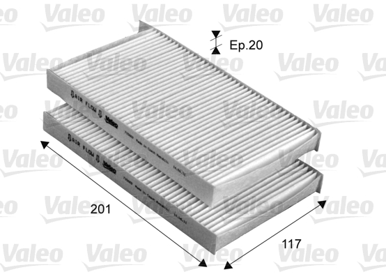 Filtro, Aria abitacolo - 715669 VALEO