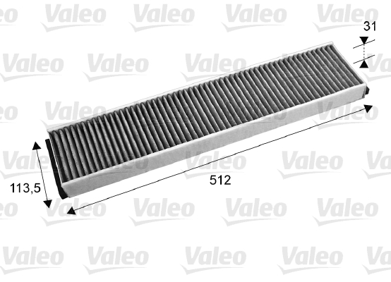 Filtro, Aria abitacolo - 715674 VALEO