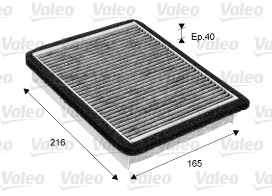 Filtro, Aria abitacolo - 715682 VALEO