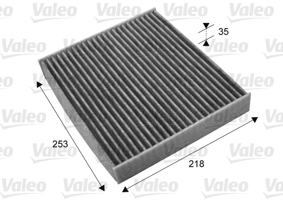 Filter, interior air - 715693 VALEO