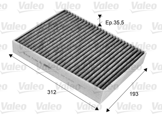 Filter, interior air - 715704 VALEO