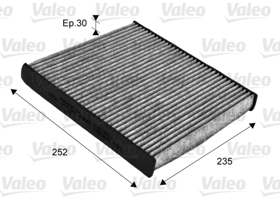 Filtro, Aria abitacolo - 715720 VALEO