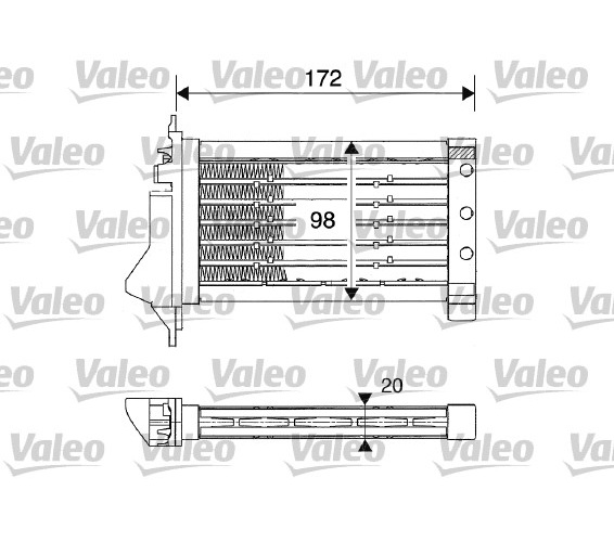 Riscaldatore da parcheggio - 812249 VALEO